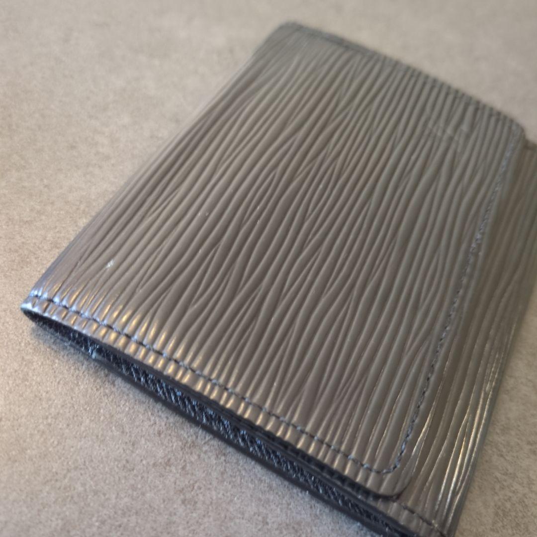 ト*う様 【LOUIS VUITTON】カルトドゥヴィジット エピ ノワール 名