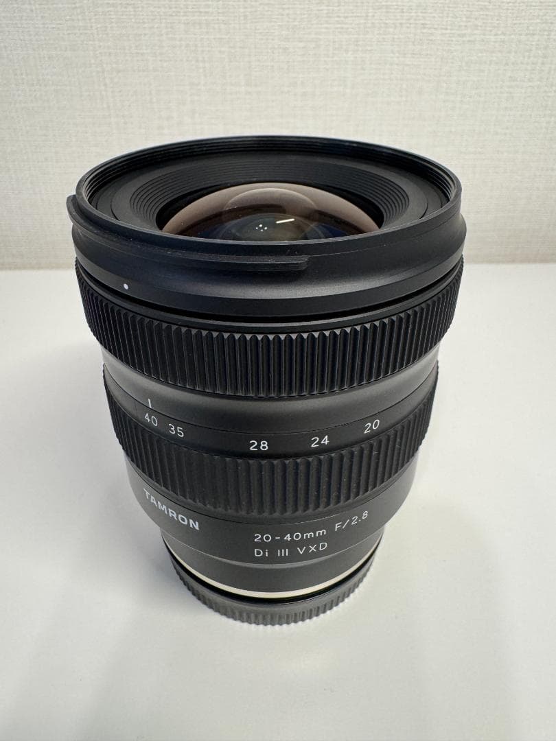 【かめた】TAMRON 20-40mm F/2.8 Di III VXD