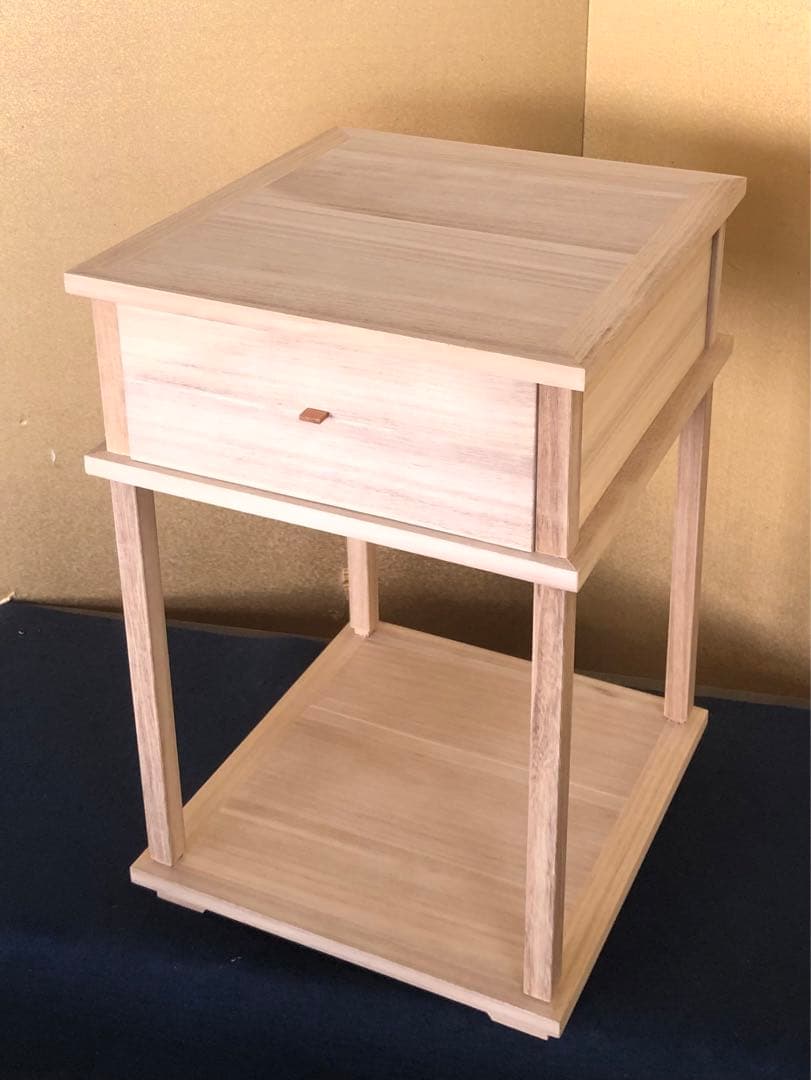 《R》茶道具 江岑棚 組立式 桐木地 元箱　260212け2