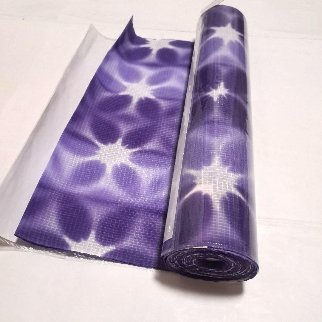 No.5212　浴衣　綿紅梅　源氏物語　着物　反物　新品未使用