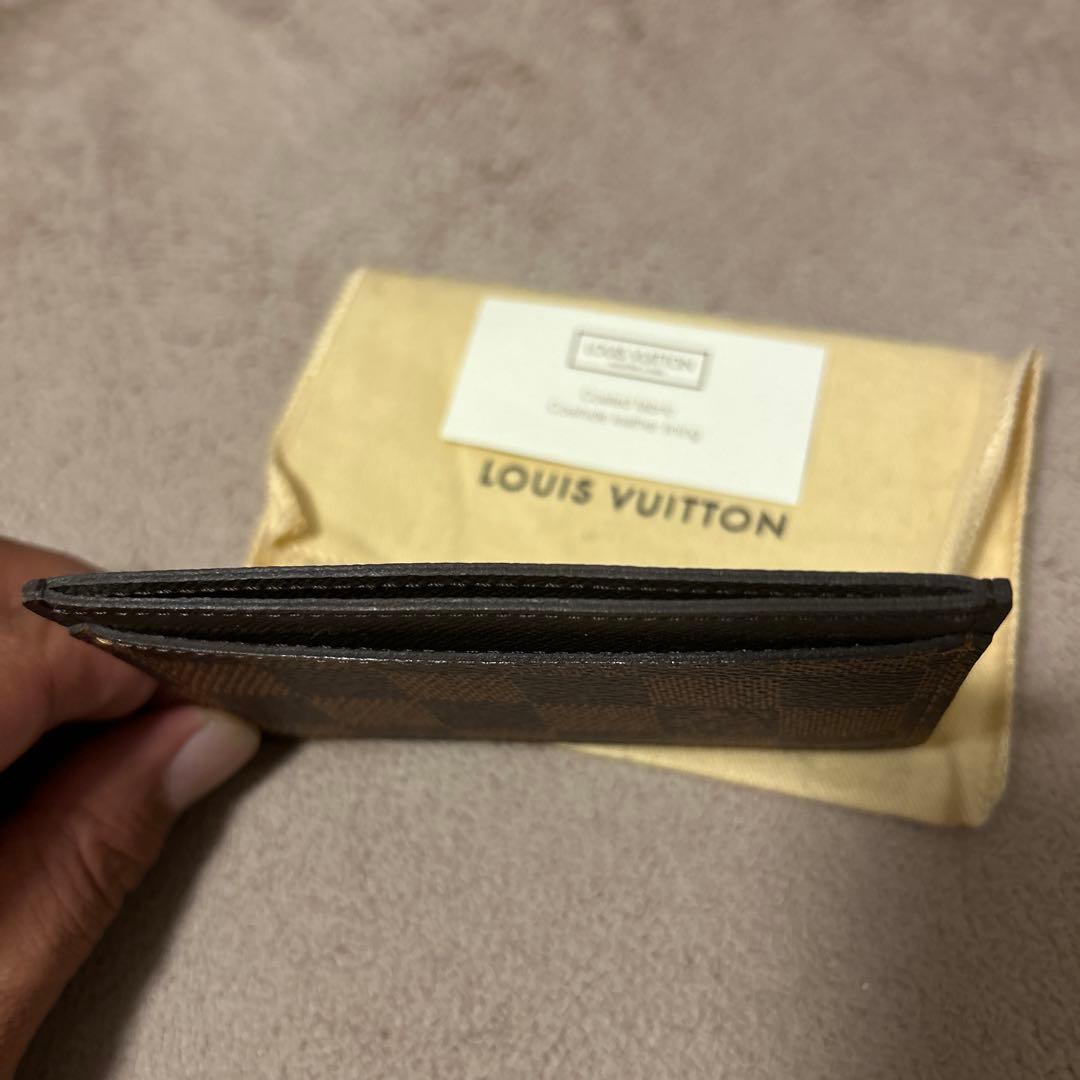 LOUIS VUITTON ダミエ・エベヌ 名刺入れ