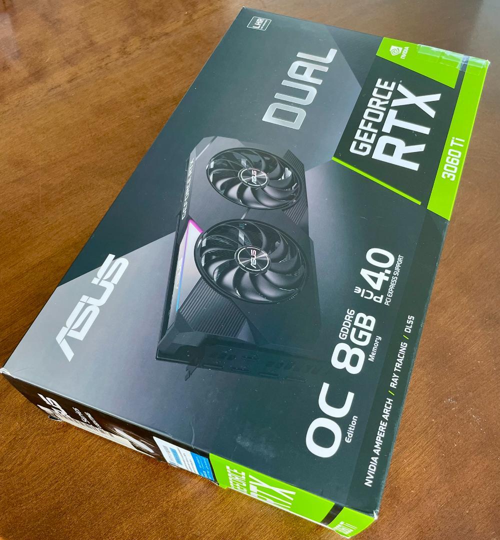 グラフィックボード・グラボ・ビデオカード ASUS Dual GeForce RTX 3060 Ti V2 OC 8GB