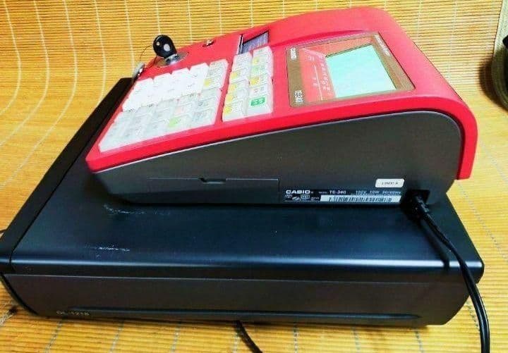 カシオレジスター　TE-340/NL300　フル設定無料　347770