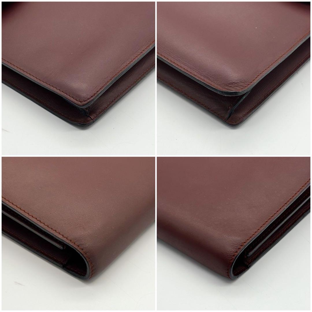 【仕様わずか】カルティエ マストライン ブリーフケース ビジネスバッグ レザー