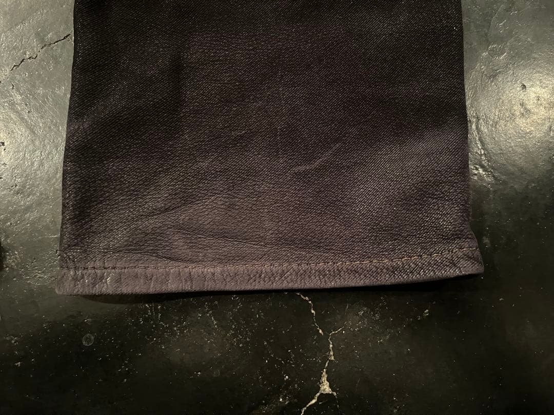 クシタニ　レザーパンツ　エクスプローラジーンズw28 レディース