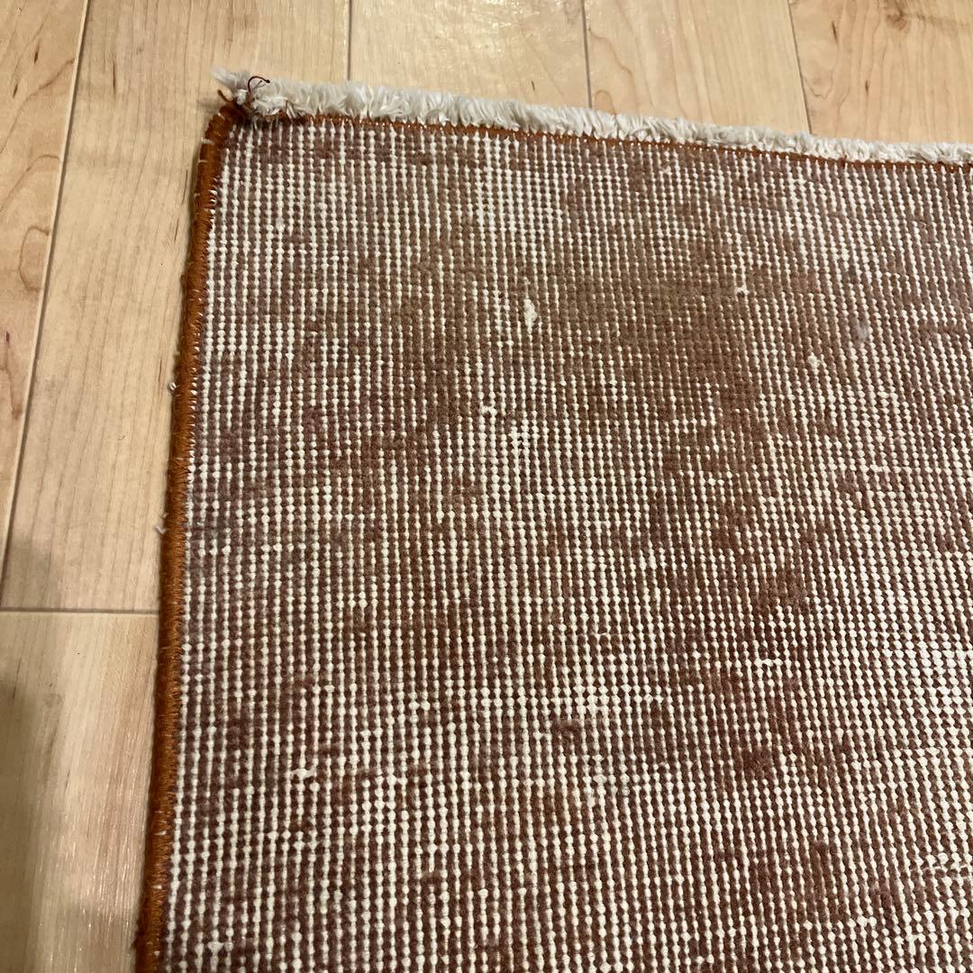 トルコヴィンテージラグ　109×195 ブラウン