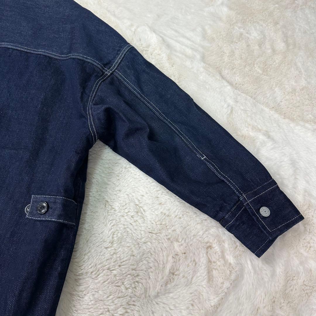 ✨美品✨完売サイズ サニークラウズ 裏ボアジージャンコート インディゴ 冬の相棒