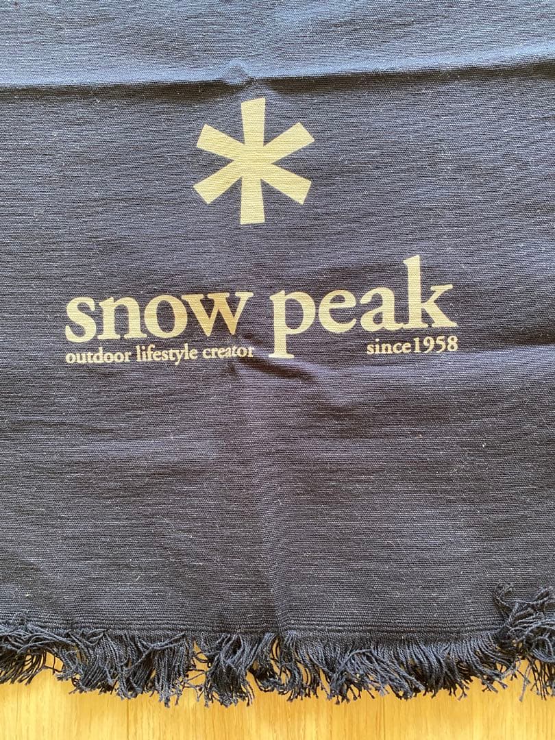 【非売品】スノーピーク前掛け（箱あり） キャンプ  Peak 料理