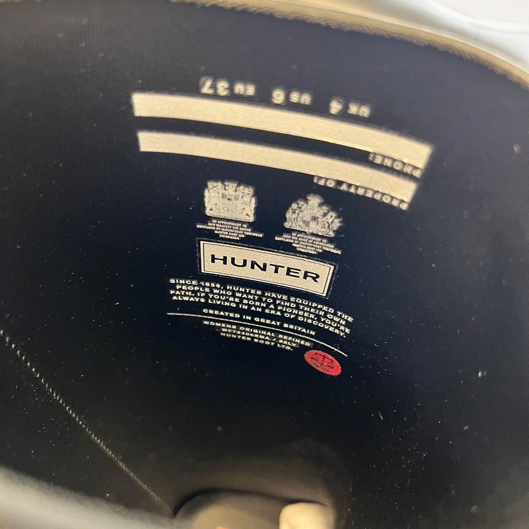 Hunter レインブーツ　リファインドブーツ　23cm 24cm 大草直子