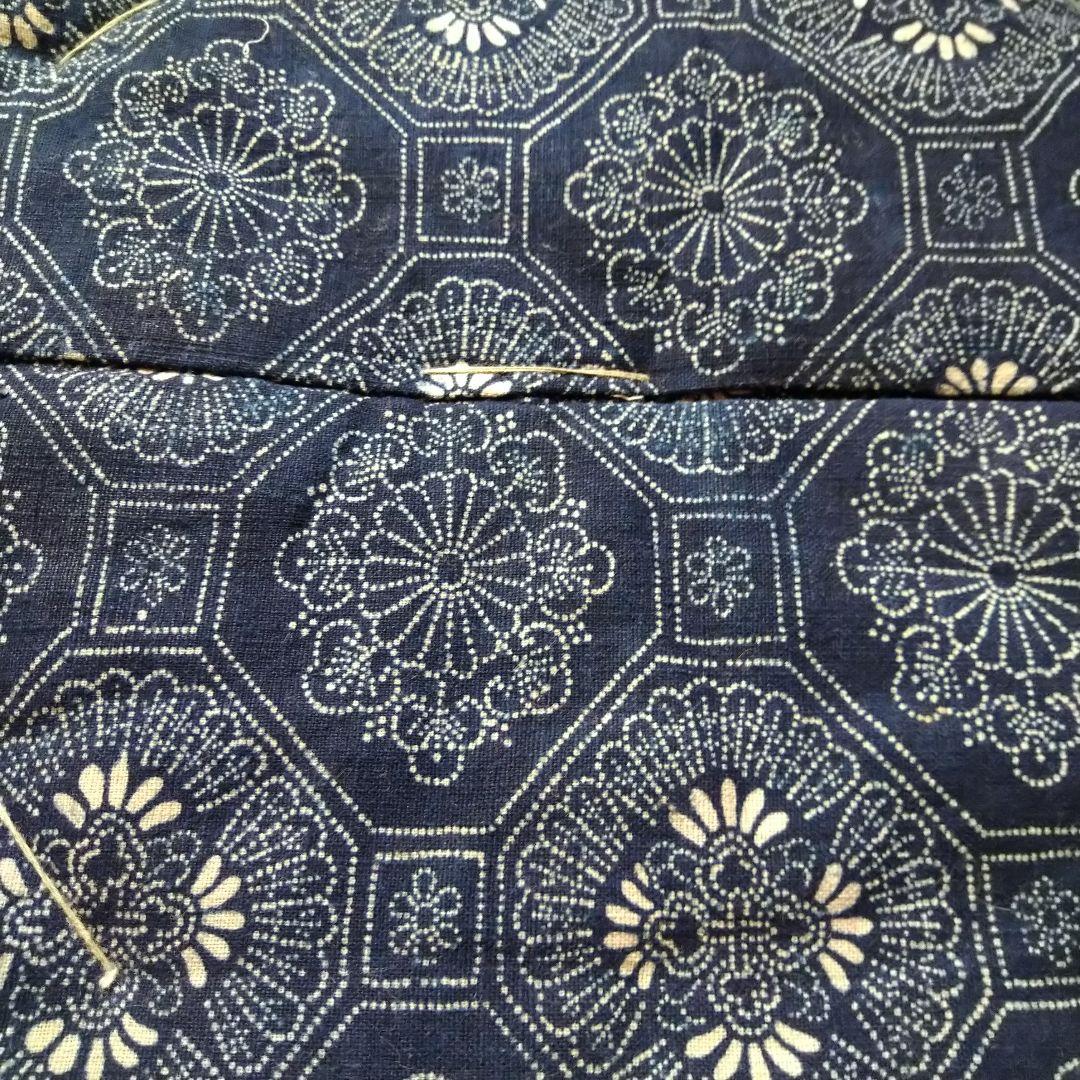 座布団 古布 絣 布団皮