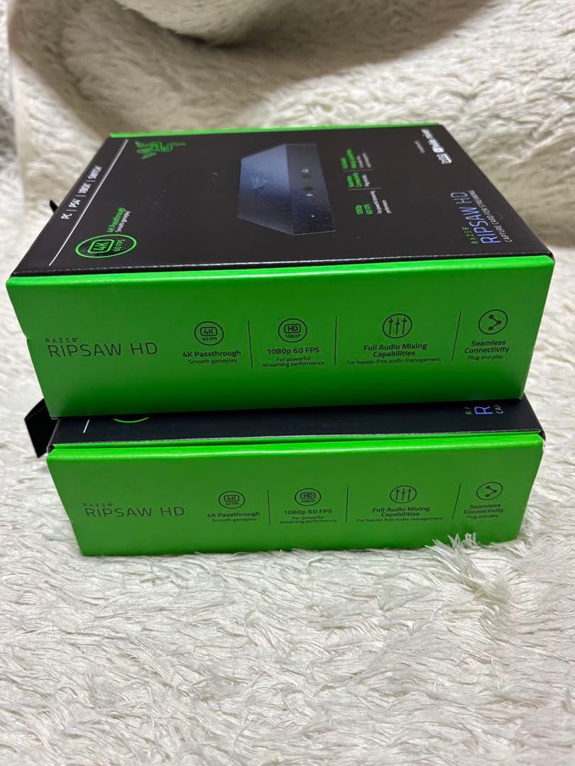 RazerRipsawHDキャプチャー　2個セット　新品　未開封