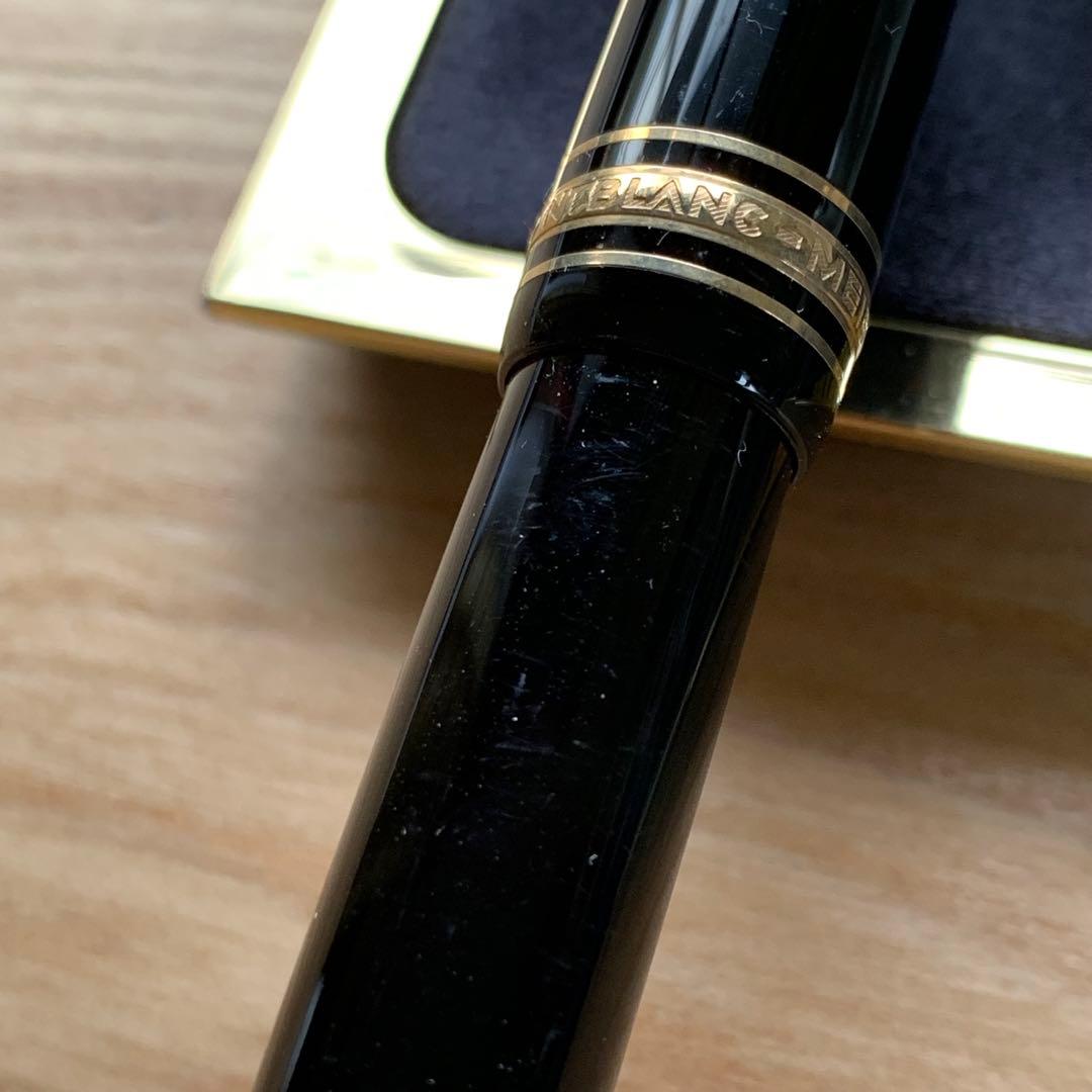 MONT BLANC 万年筆 EF ブラック ケース付き