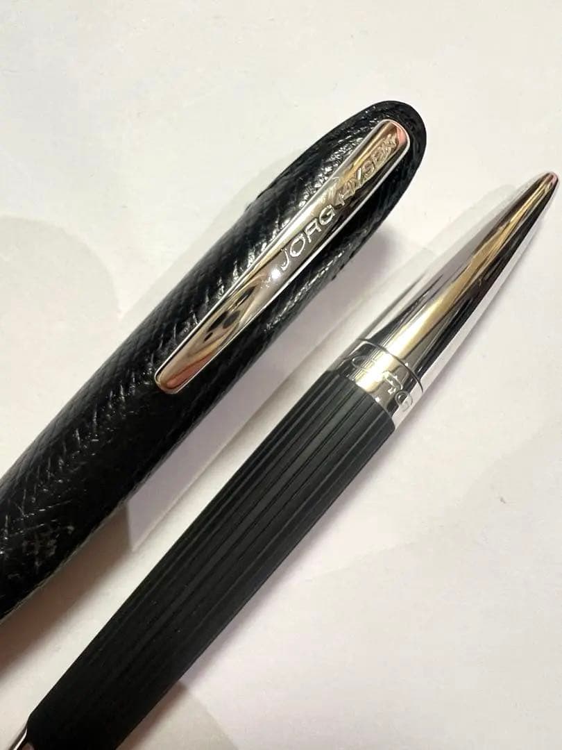 【送料無料】JORG HYSEK ヨルグ・イゼック ボールペン 革ケース付き