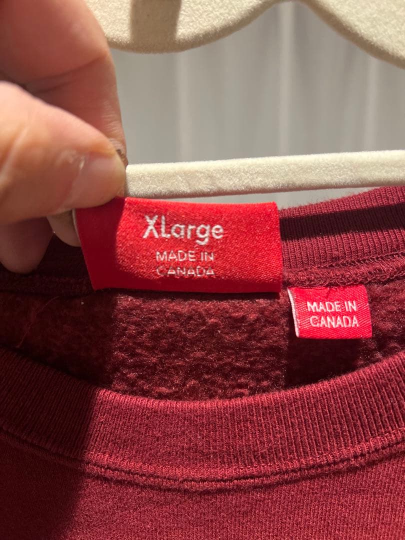 ド*ん様 Supreme Box Logo Crewneck Cardinal