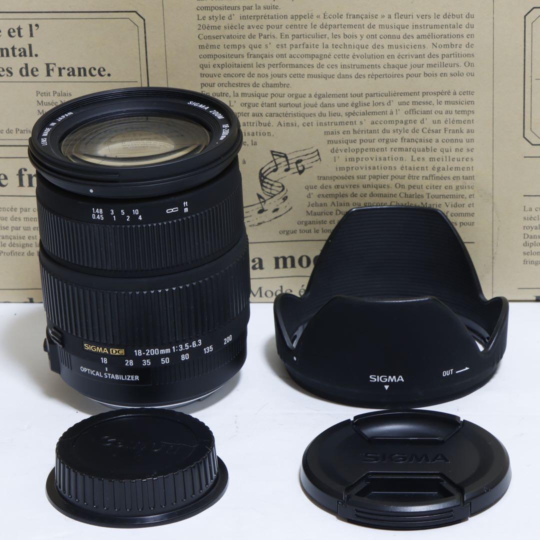 ⭐︎広角〜望遠&手ブレ☆Sigma 18-200mm OS for キャノン ☆