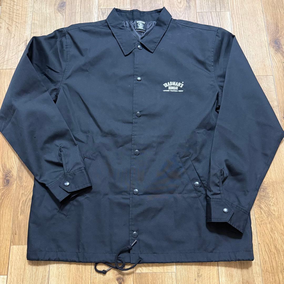 【美品】TRADMAN'S BONSAI ブラック　コーチジャケット