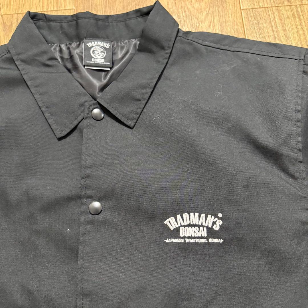 【美品】TRADMAN'S BONSAI ブラック　コーチジャケット