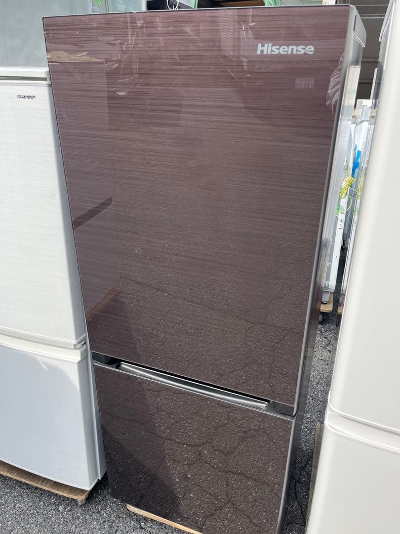 高年式 2021年式 154L Hisense 2ドア 冷蔵庫 HR-G1501