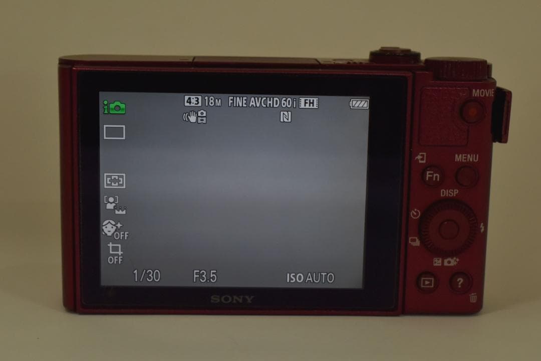 SONY Cyber-shot DSC-WX500 レッド デジタルカメラ