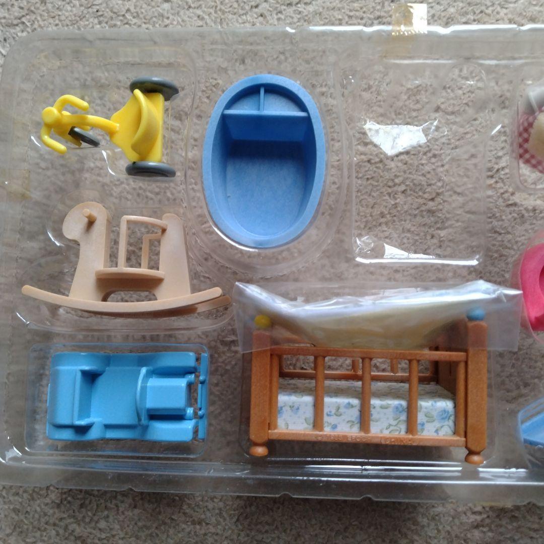 シルバニアファミリー　ナーサリーセット　エポック社　海外製　レア　レトロ