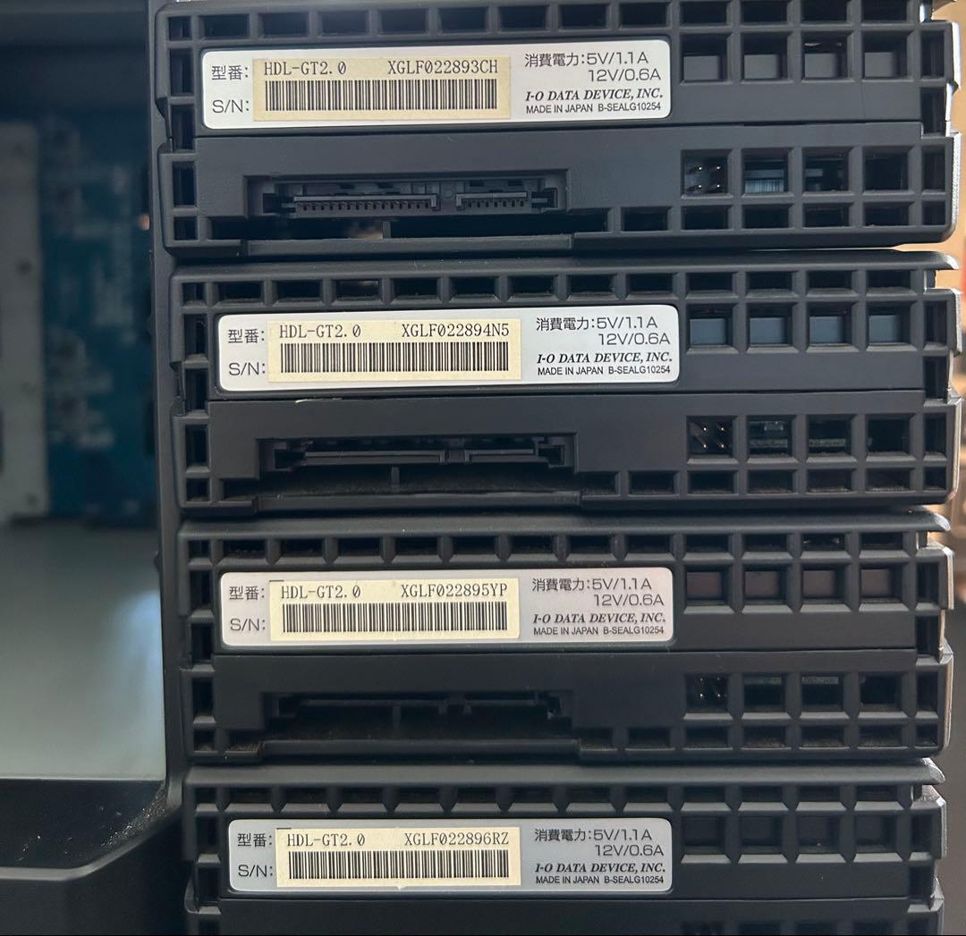 I-O DATA LANDISK HDL-GT4.0 実装8TB 新古品