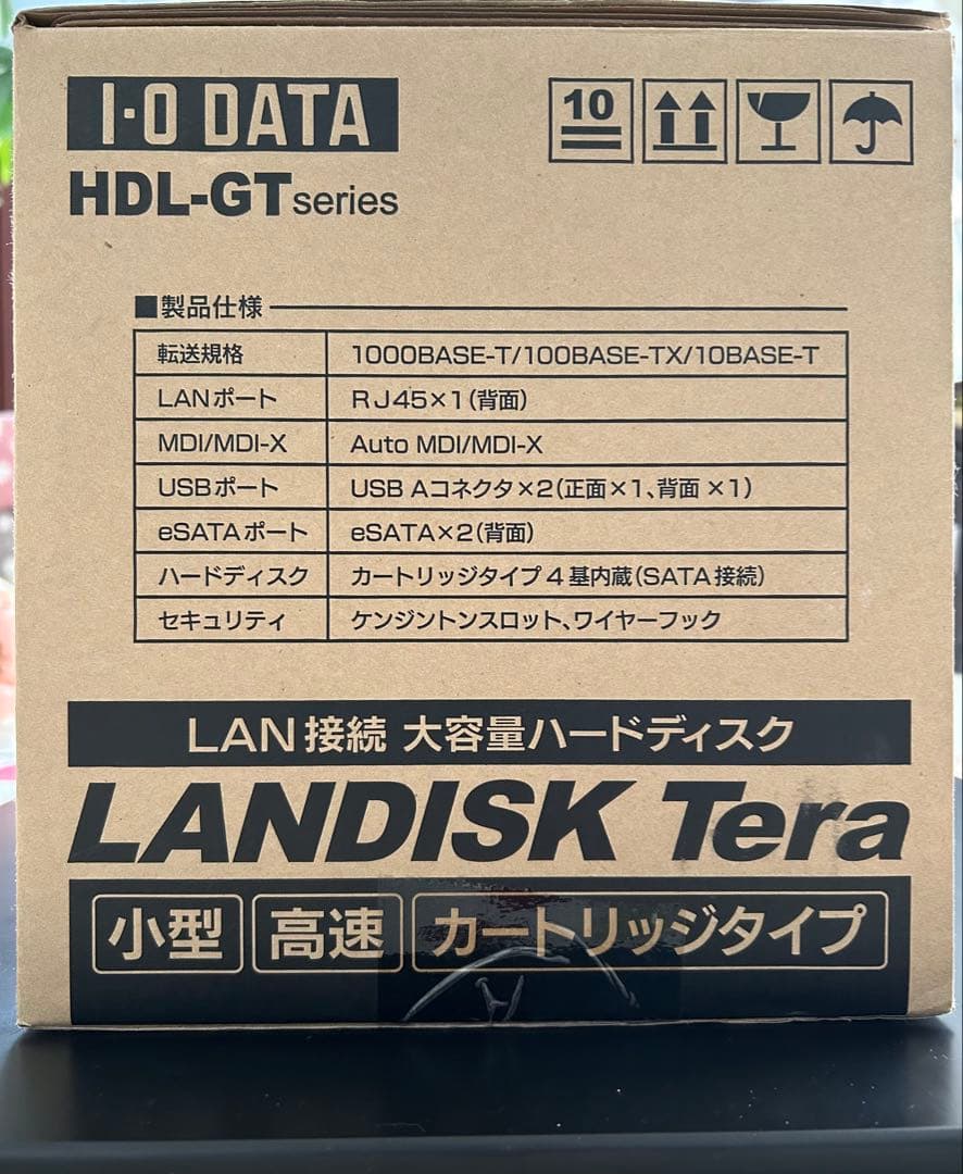 I-O DATA LANDISK HDL-GT4.0 実装8TB 新古品
