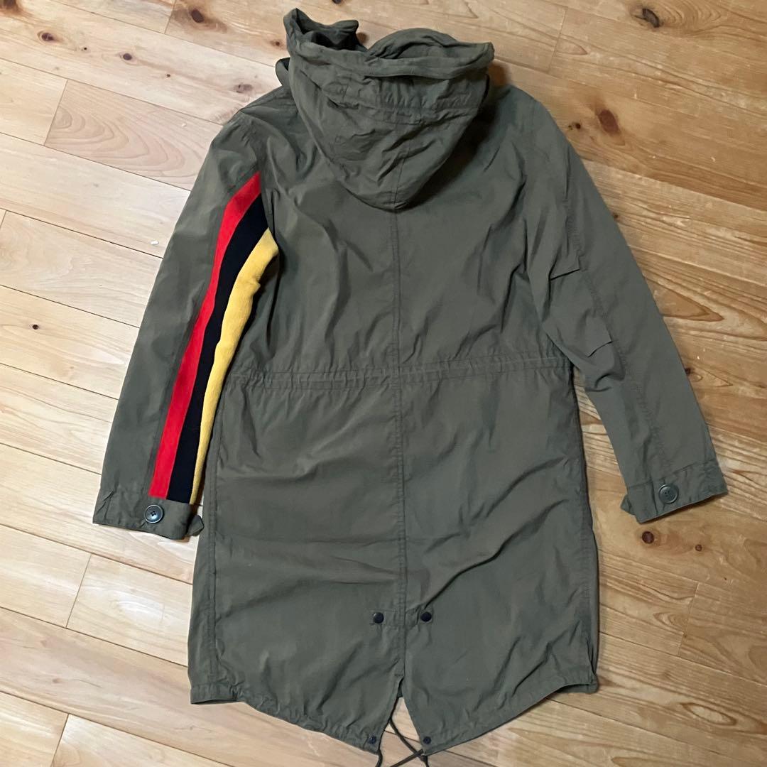 次*5様 GOODENOUGH グッドイナフ モッズコート ワッペンあり 裏原