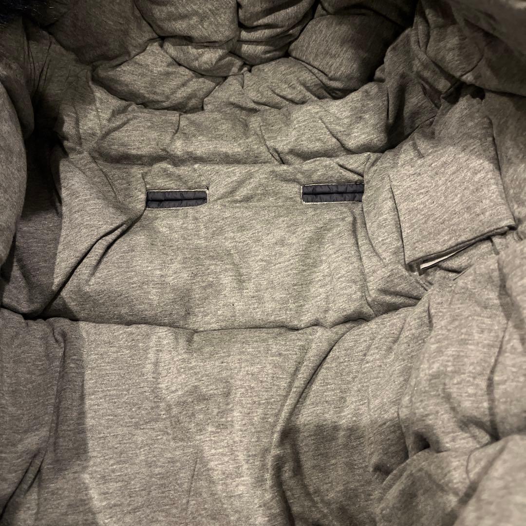 Moncler 黒 おくるみ ダウン