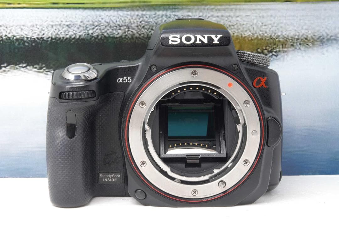 SONY α55 レンズキット　ソニー　SLT-A55V デジタル一眼レフカメラ