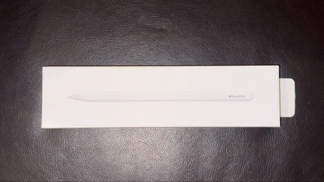 【ほぼ新品・箱あり】Apple Pencil Pro（刻印あり）最新モデル