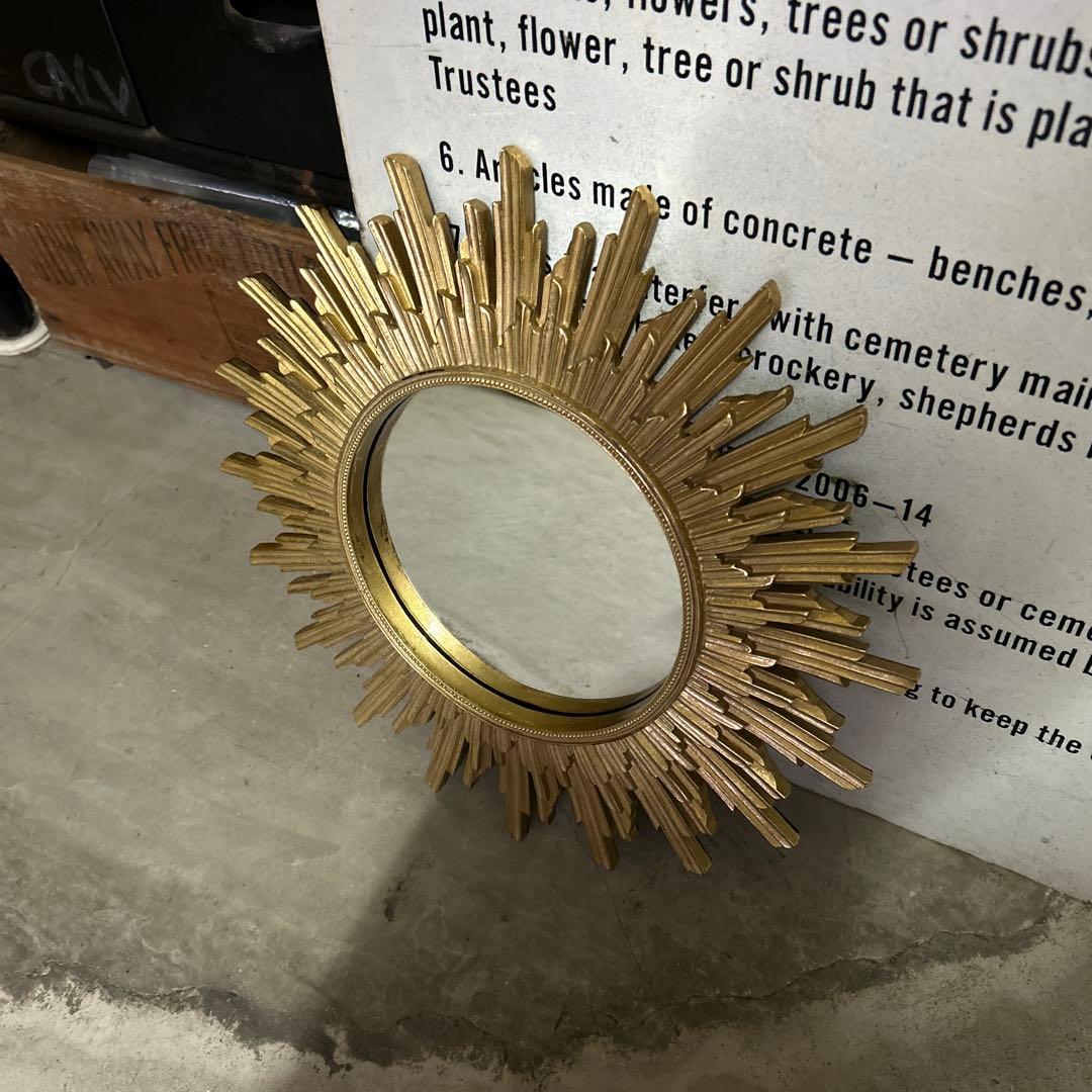 【-れじん-様】専用 ザラホーム ZARA  太陽型 ウォールミラー