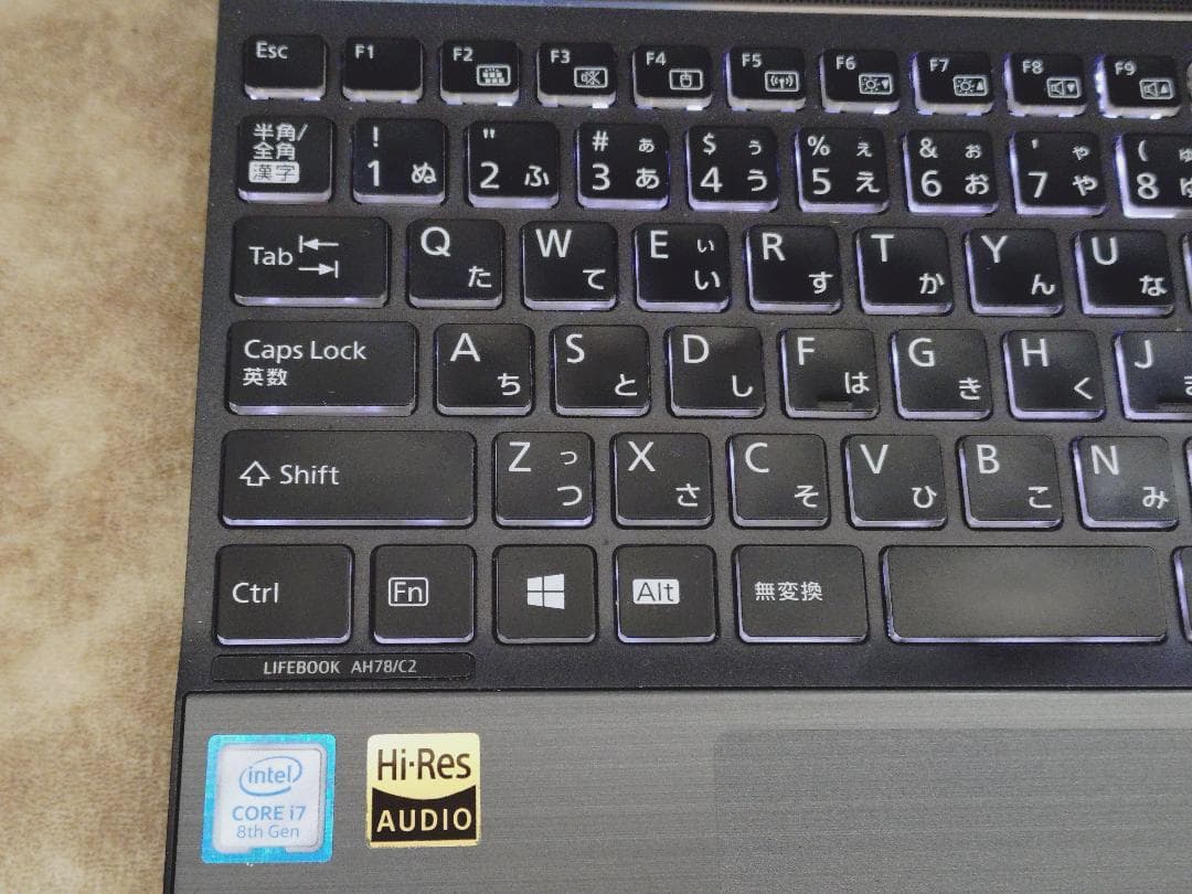 【Windows11】LIFEBOOK AH78/C2 Core i7