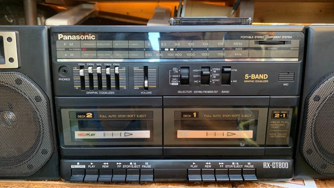 Panasonic RX-CT800ラジカセ