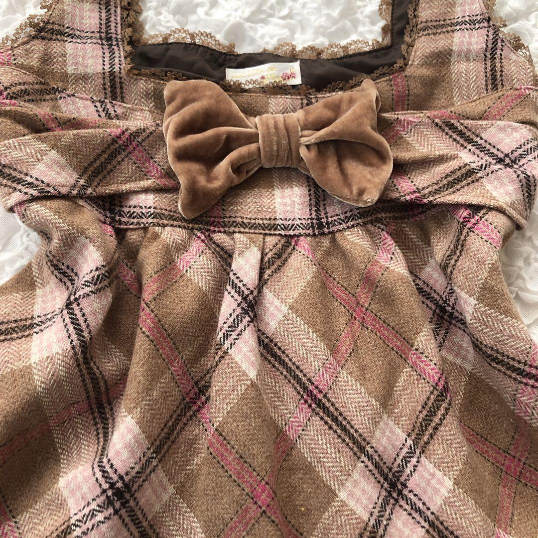 希少 00s 旧タグ LIZLISA リズリサ　チェック柄キャミソール　y2k