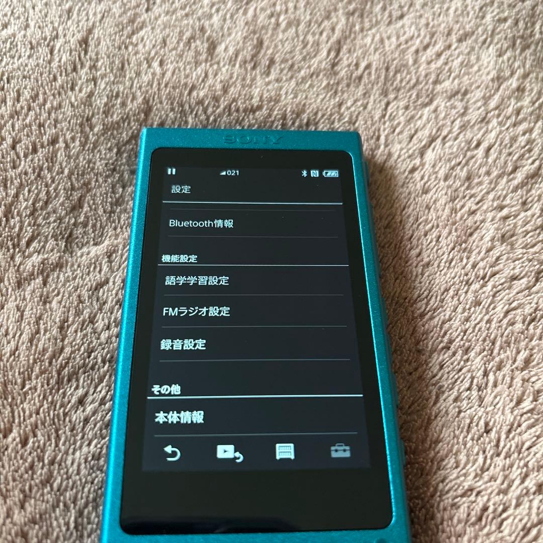 SONY WALKMAN NW-A35 ビリジアンブルー