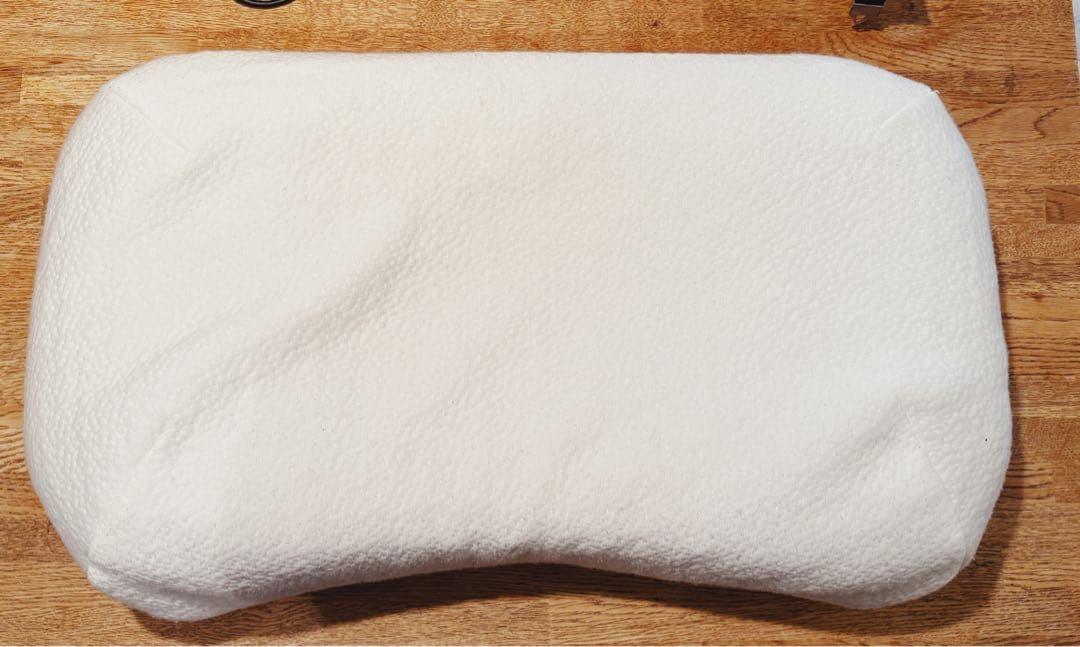 【美品】ヒツジのいらない枕　ー極柔ー　未使用カバー付き