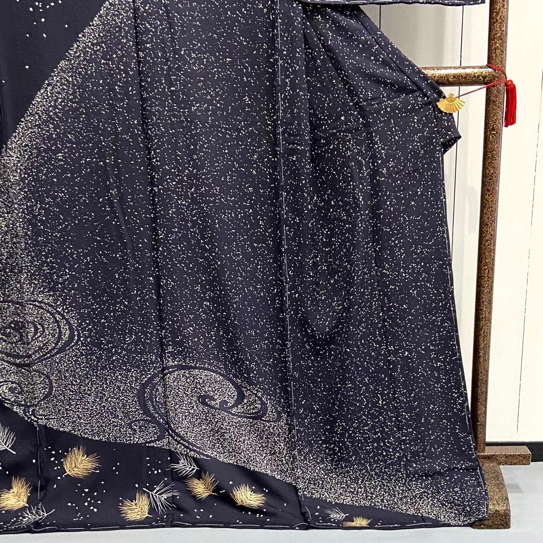 正絹訪問着　新品　仮エバ　未仕立て品