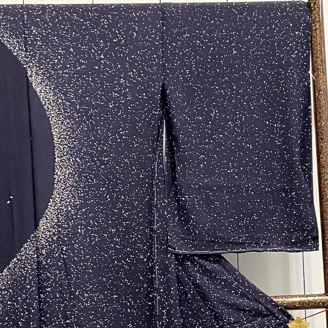 正絹訪問着　新品　仮エバ　未仕立て品