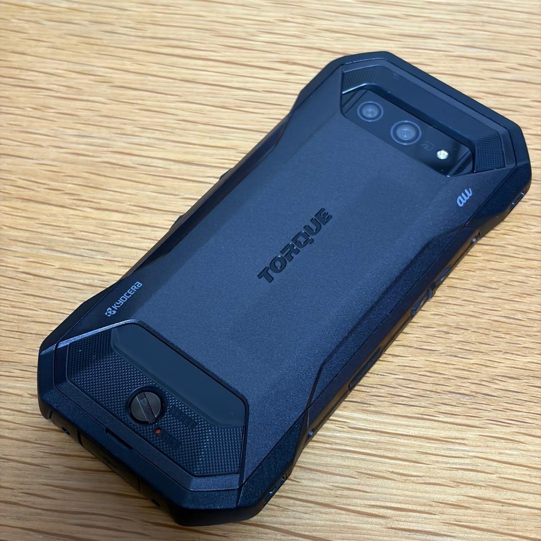 AU TORQUE 5G KYG01ブラック SIMフリー9196