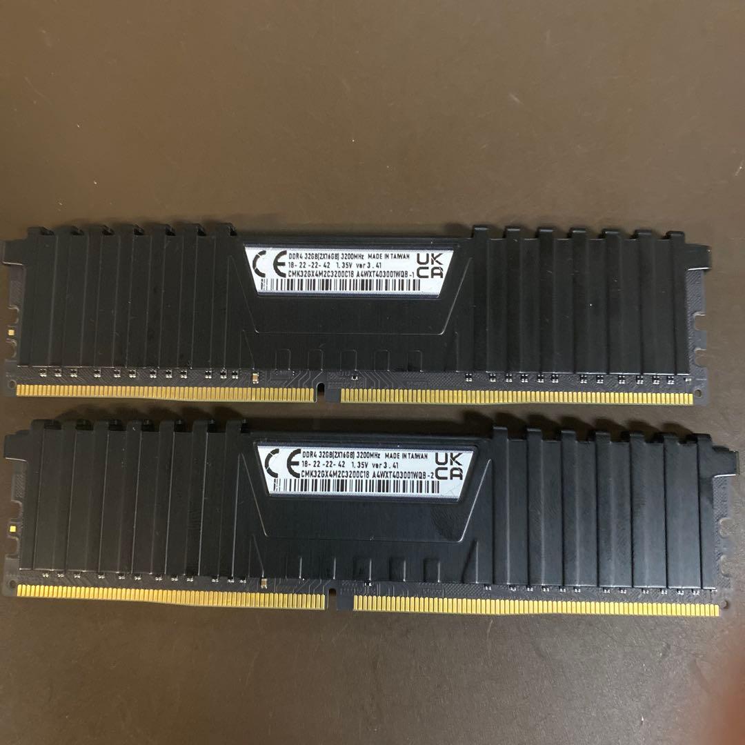 メモリー Vengeance LPX DDR4 16GB (2x8GB) 3200MHz