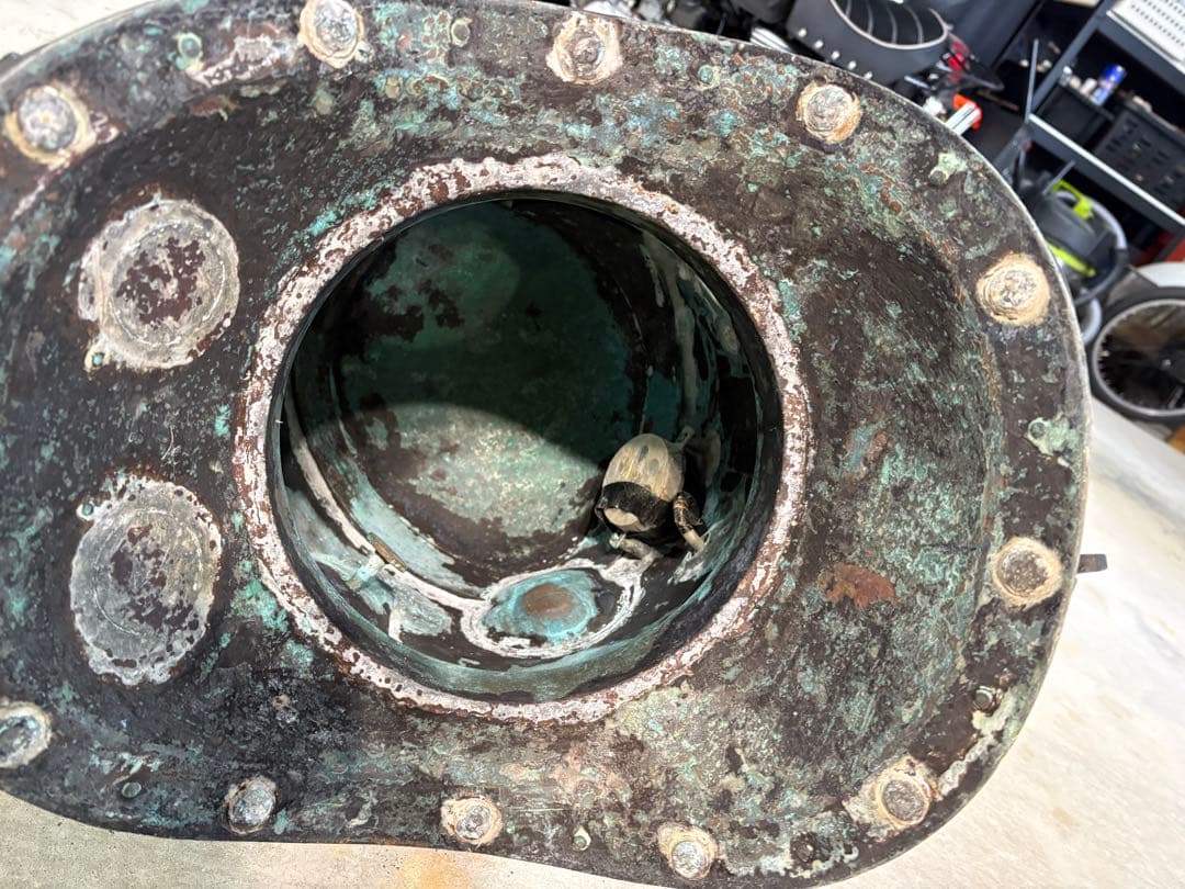 潜水ヘルメット　レトロ　アンティーク