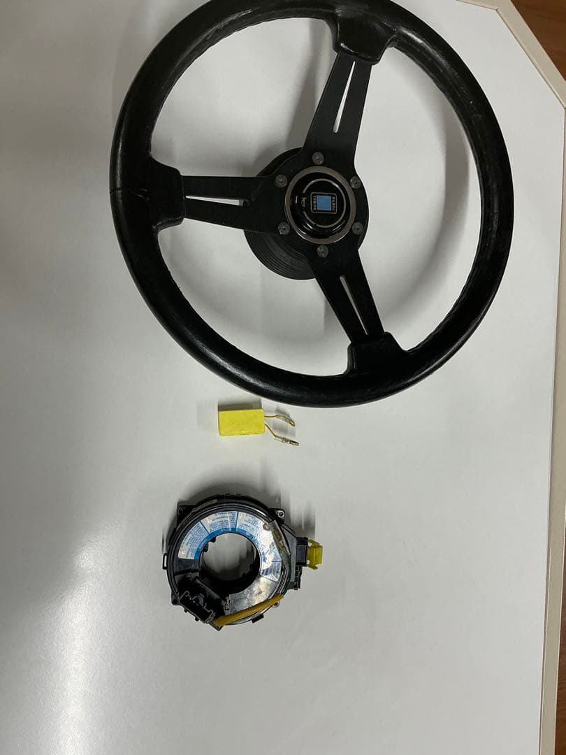 ナルディ　ステアリング33パイ補修品　おまけ　l700 ボス等ジャンク