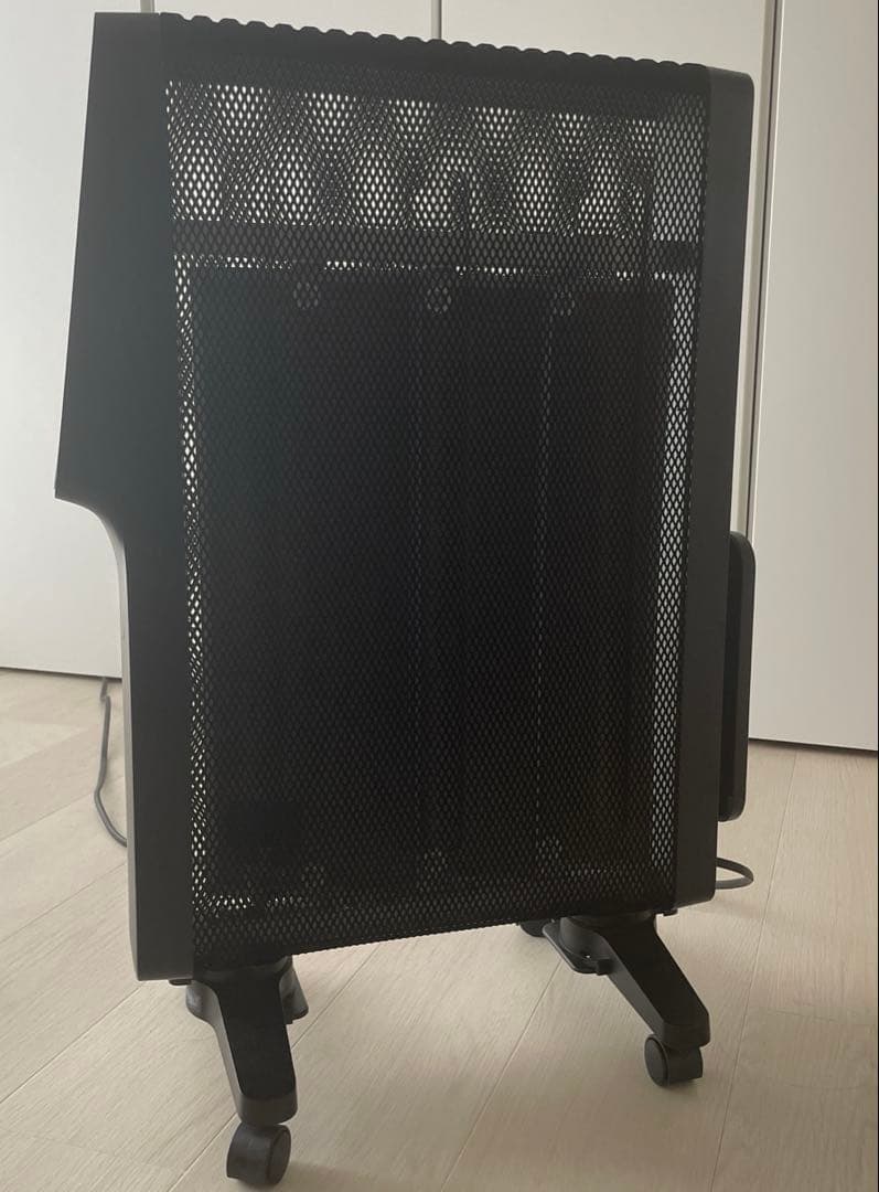 【きゃてぃ】Siroca シロカ　遠赤軽量ヒーターカルぽか(ブラック)