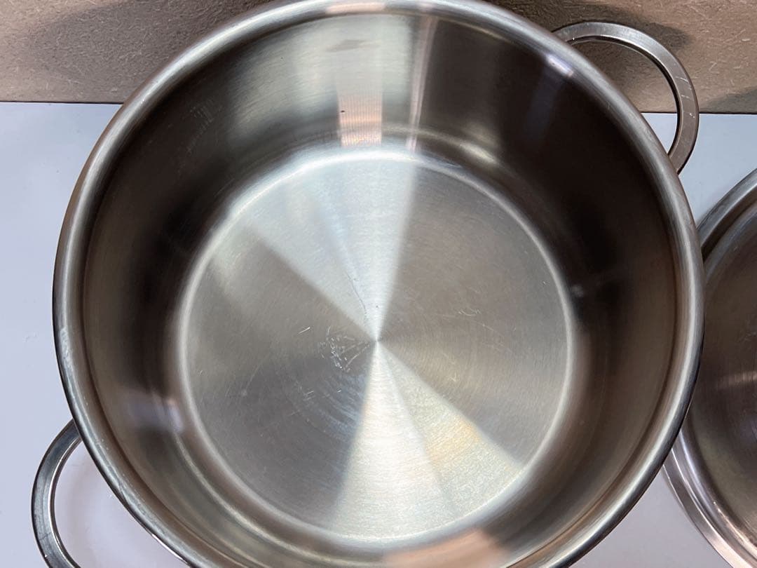 スプリング GL クリスタル 3.7L 20cm ソースパン、中古品、状態良好