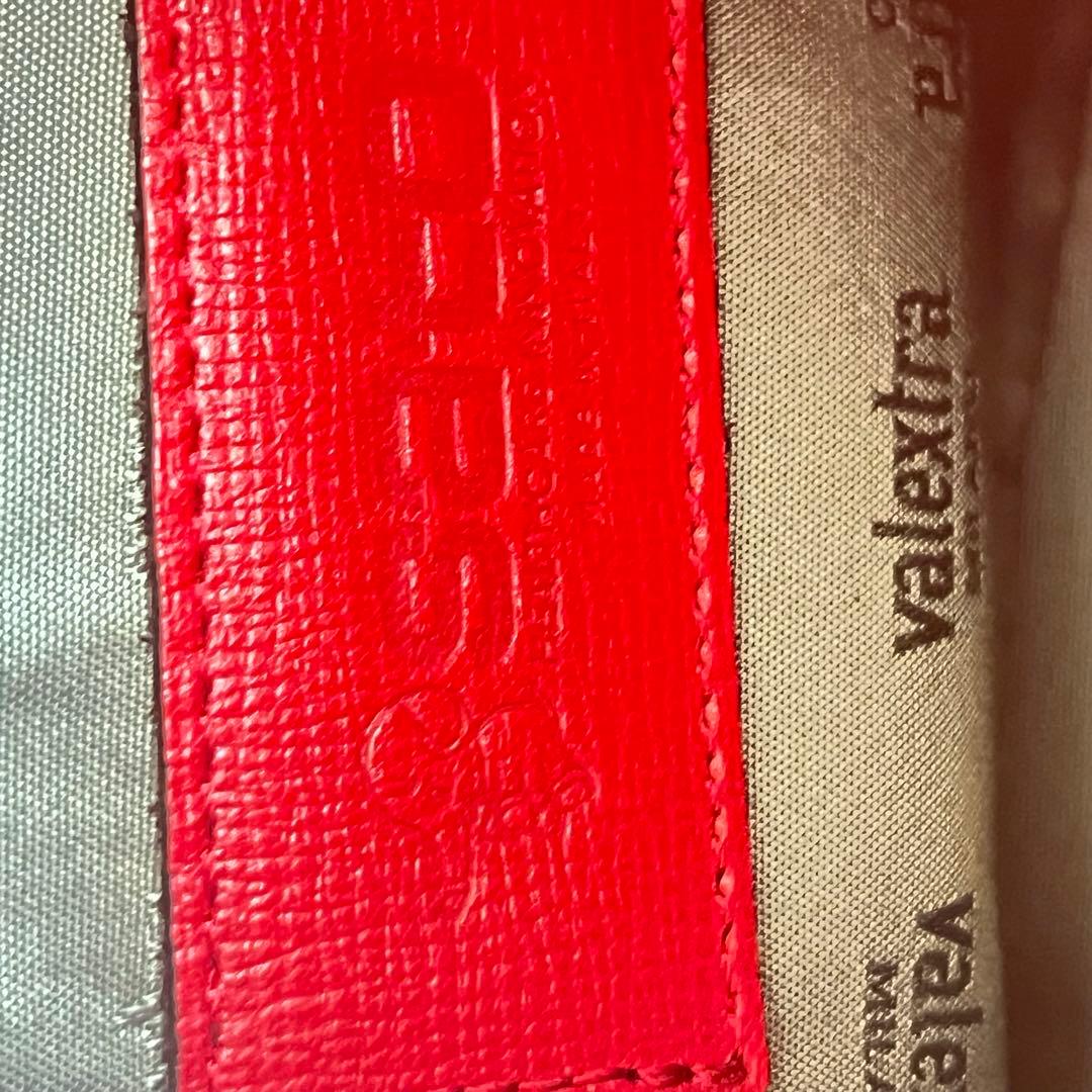 激レア ヴァレクストラ SATOショルダーバッグ チェーン レザー レッド