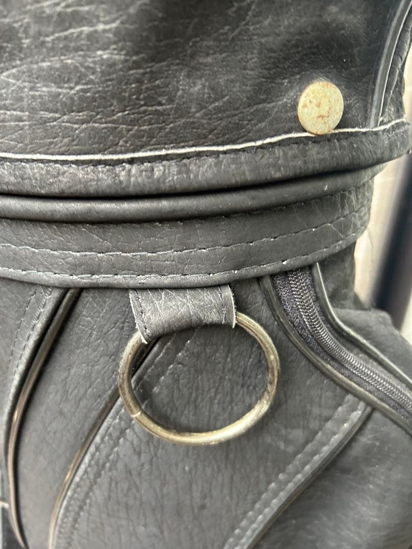 【希少】40年前海外購入 象革製ゴルフバッグ ※ヴィンテージ品