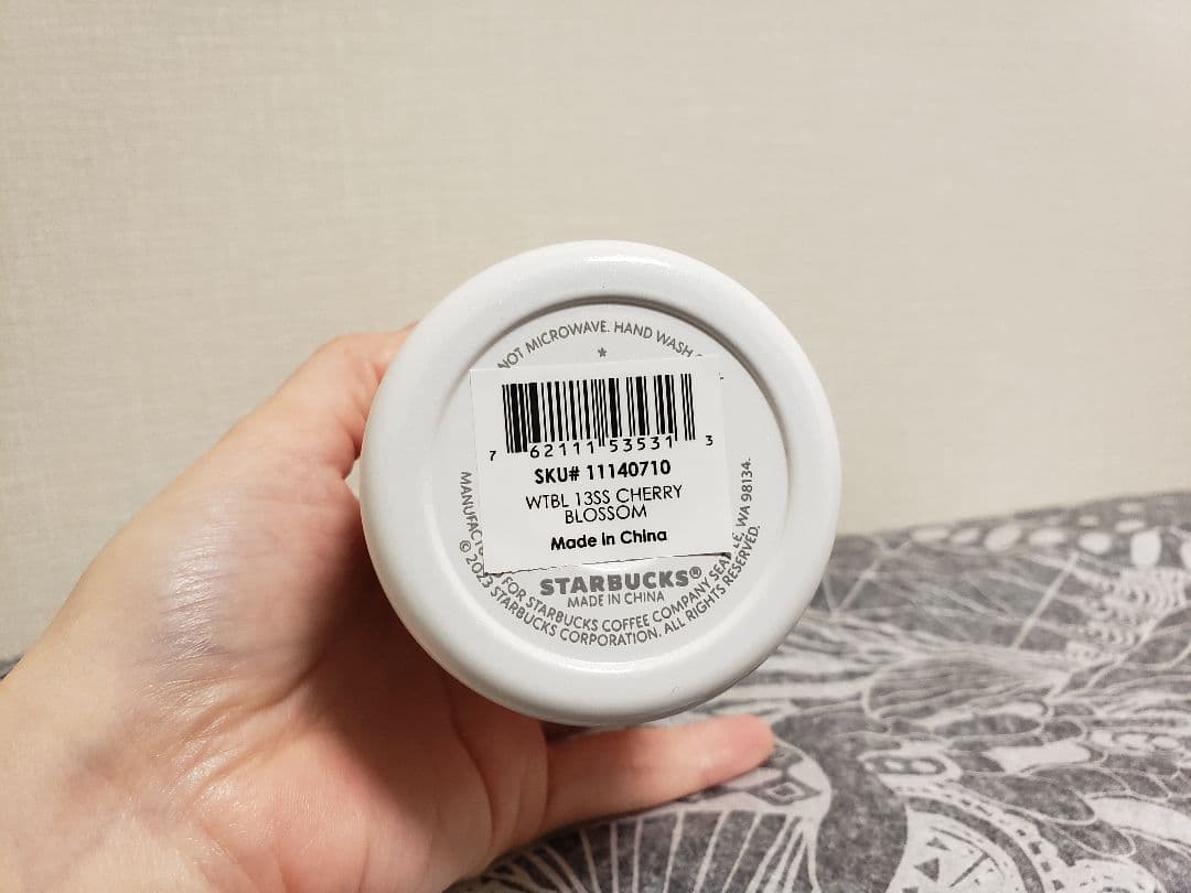 スターバックス チェリーブロッサム ロマンチック ウォーターボトル 384mL