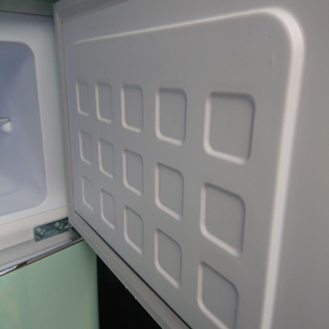 アイリス レトロ冷凍冷蔵庫PRR-122D-LGライトグリーン 2024年製