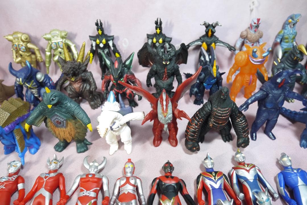 ウルトラヒーローシリーズ500　ウルトラ怪獣シリーズ500　ソフビ　94体