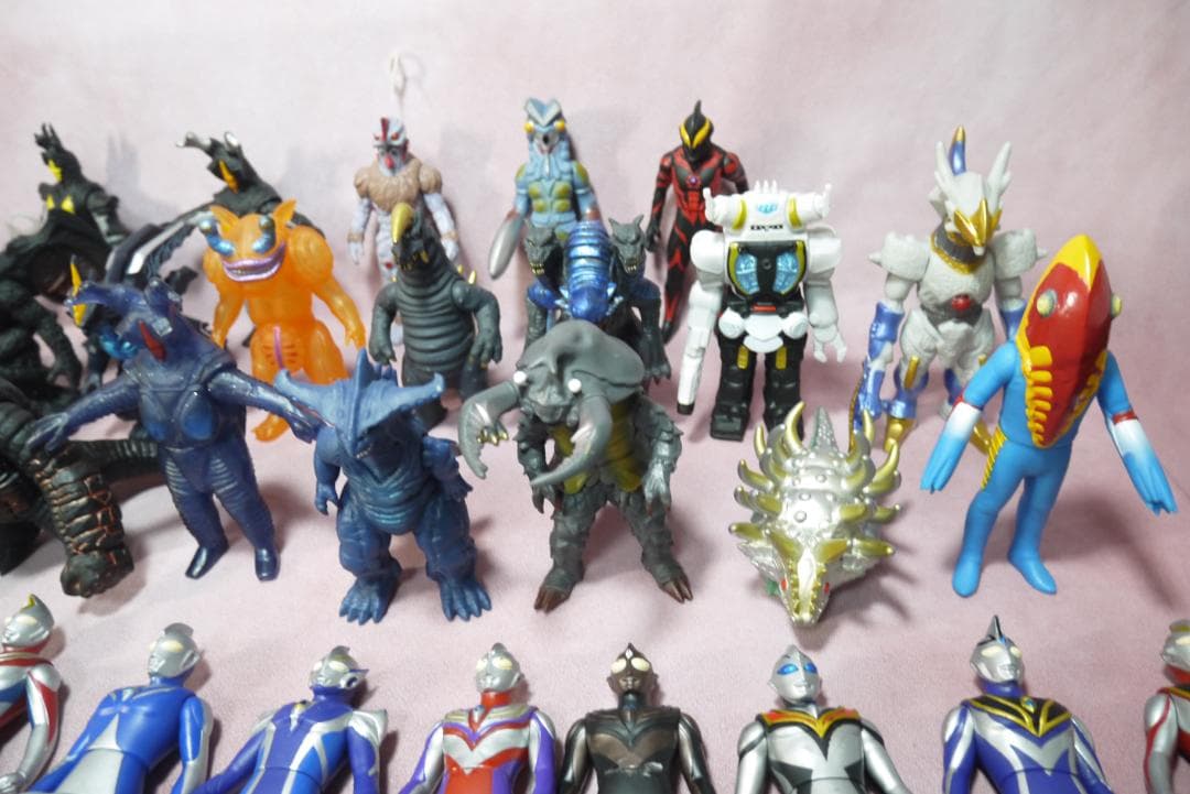 ウルトラヒーローシリーズ500　ウルトラ怪獣シリーズ500　ソフビ　94体